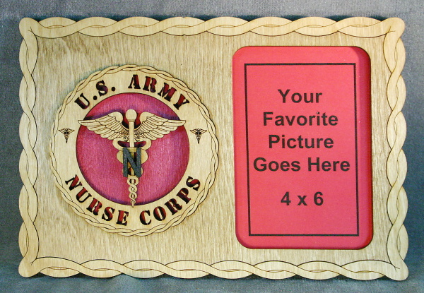 Army Nurse Corps Picture Frame